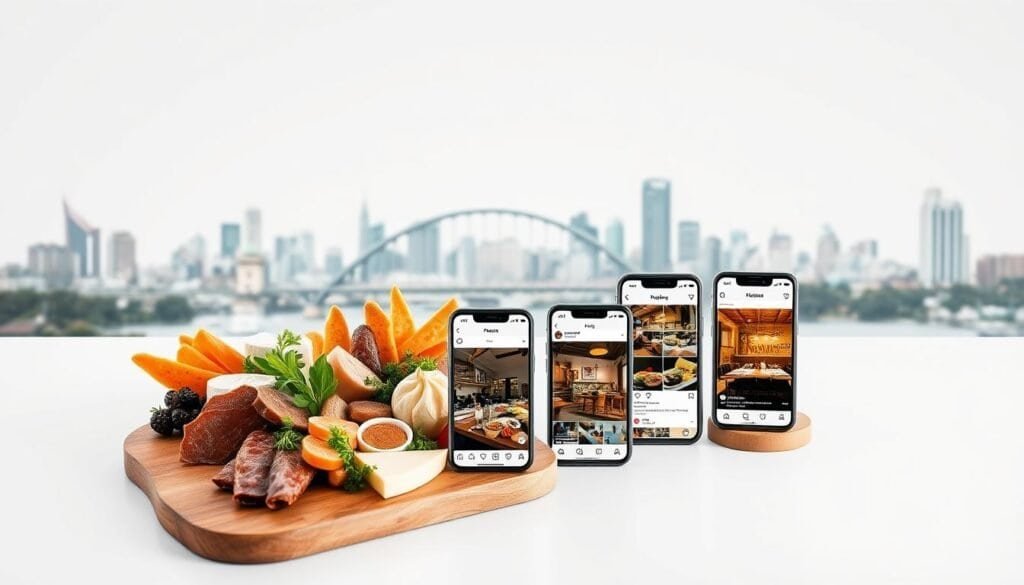 Social media branding for Brisbane eateries